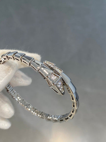 [Kincade Jewelery]SERPENTI BRACELET DIAMONDS SILVER