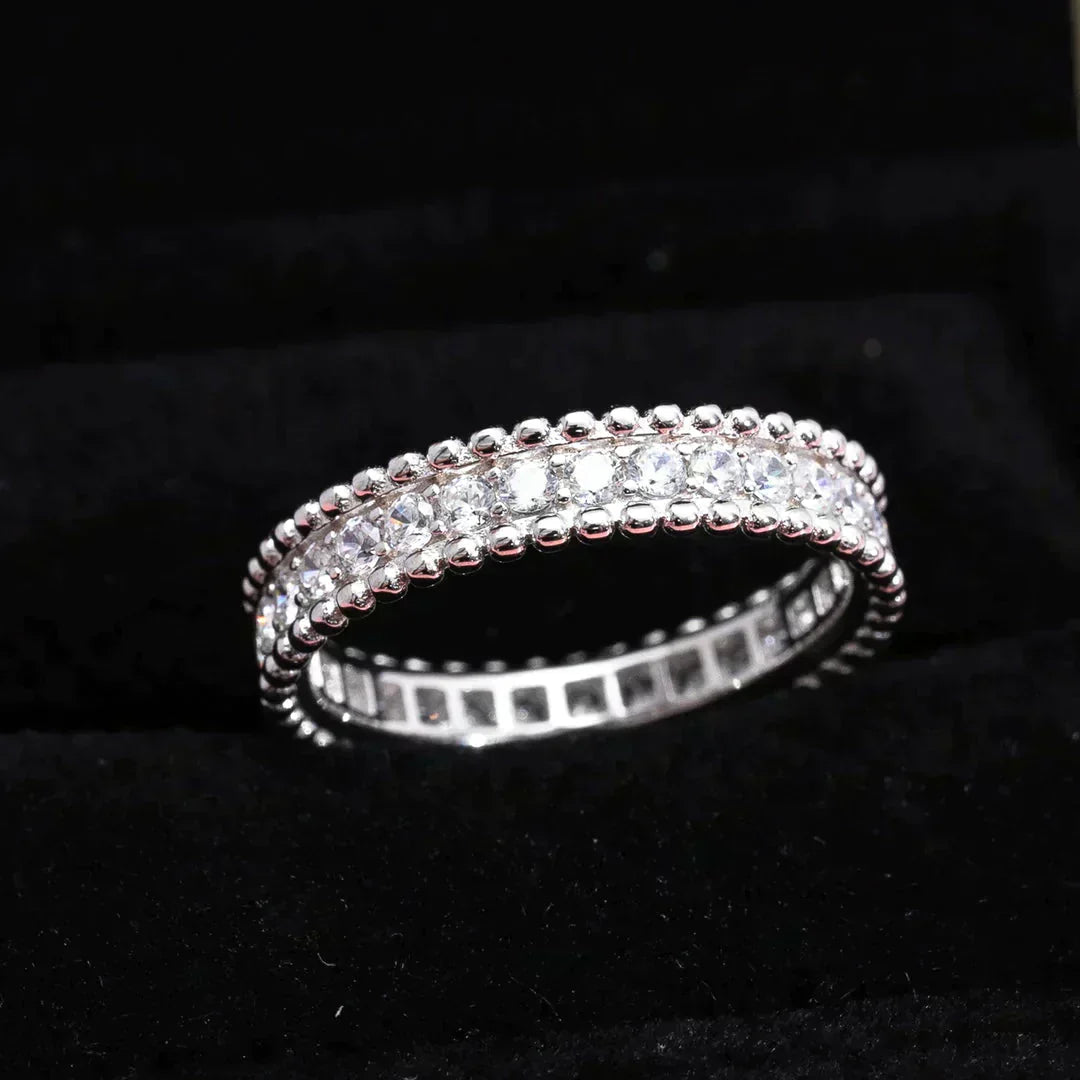 [Kincade Jewelery]PERLEE DIAMOND SILVER RING