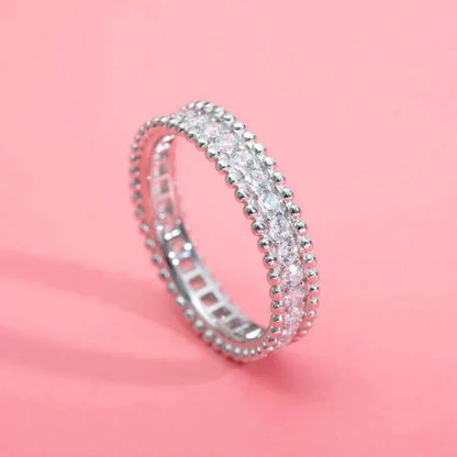 [Kincade Jewelery]PERLEE DIAMOND SILVER RING
