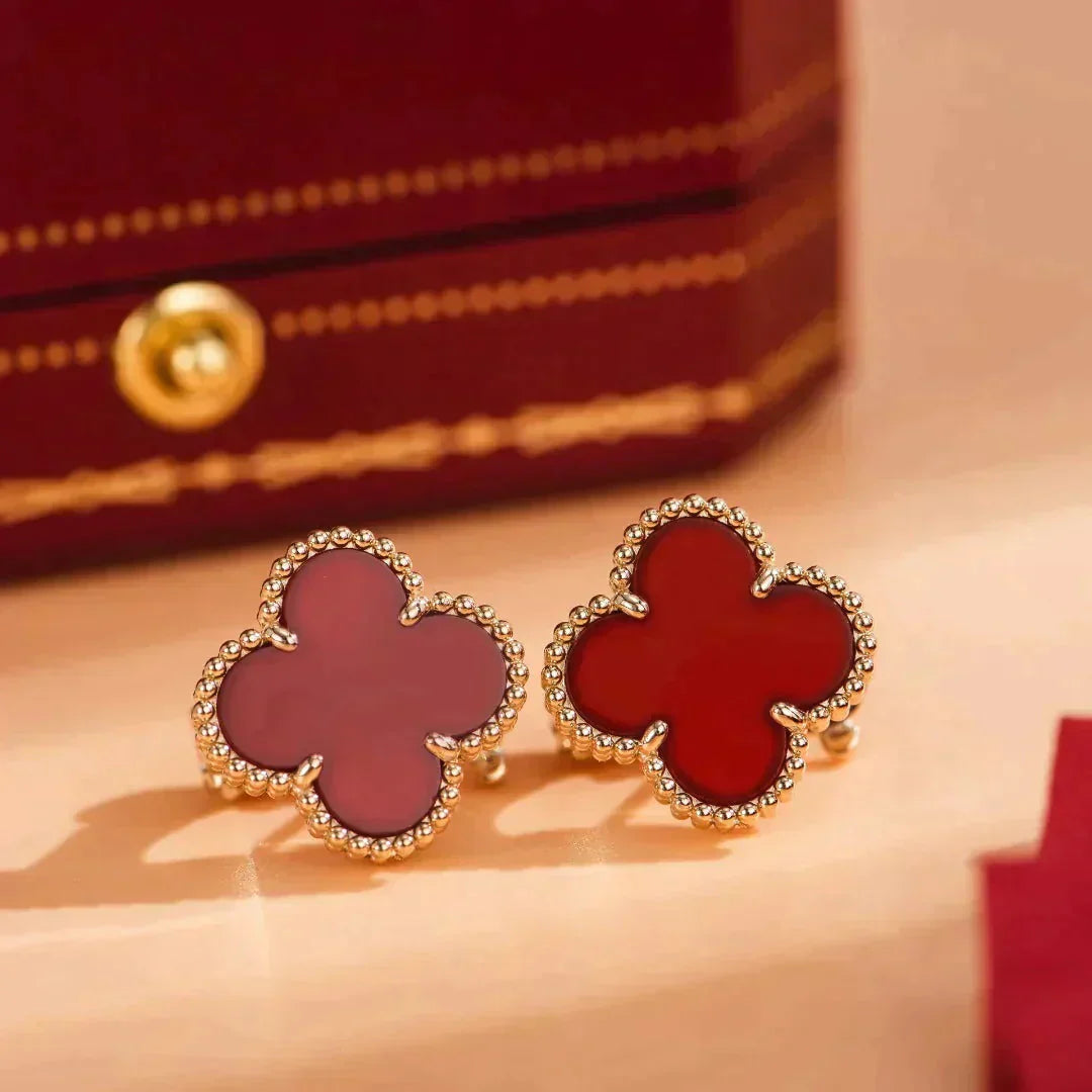 [Kincade Jewelery]Kincade MEDIUM 1 MOTIFS CARNELIAN  EARRINGS