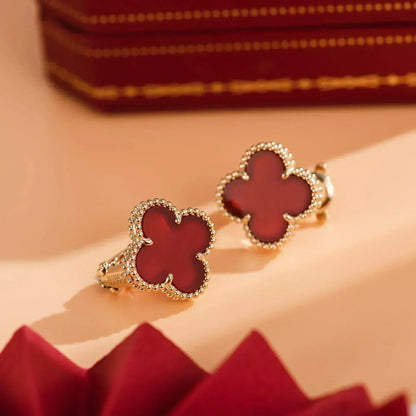 [Kincade Jewelery]Kincade MEDIUM 1 MOTIFS CARNELIAN  EARRINGS