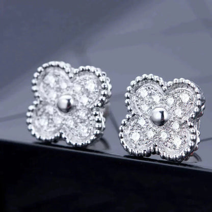 [Kincade Jewelery]Kincade 1 MOTIFS DIAMOND STUD EARRINGS SILVER