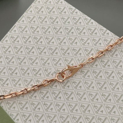 [Kincade Jewelery]LUCKY SPRING 15 MOTIFS ROSE GOLD NECKLACE