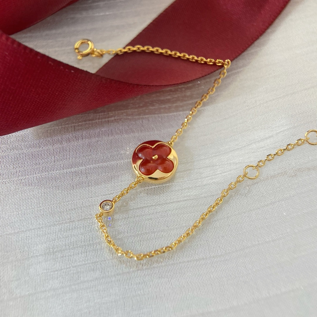 [Kincade Jewelery]SUN PEDANT CARNELIAN BRACELET