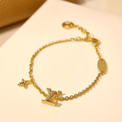 [Kincade Jewelery]LOGO STAR MOTIF GOLD BRACELET