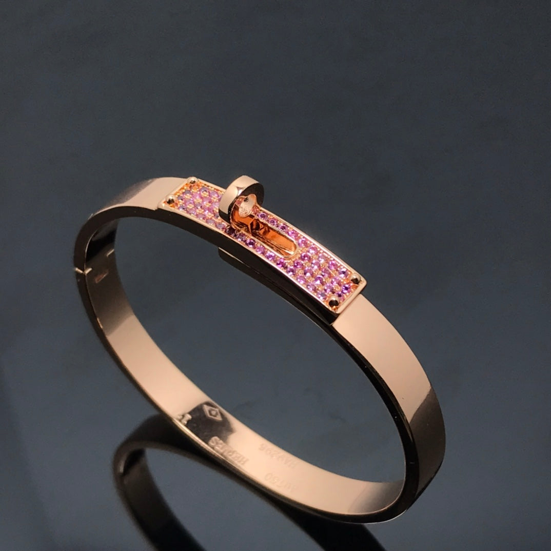 [Kincade Jewelery]KELLY BRACELET PINK DIAMOND