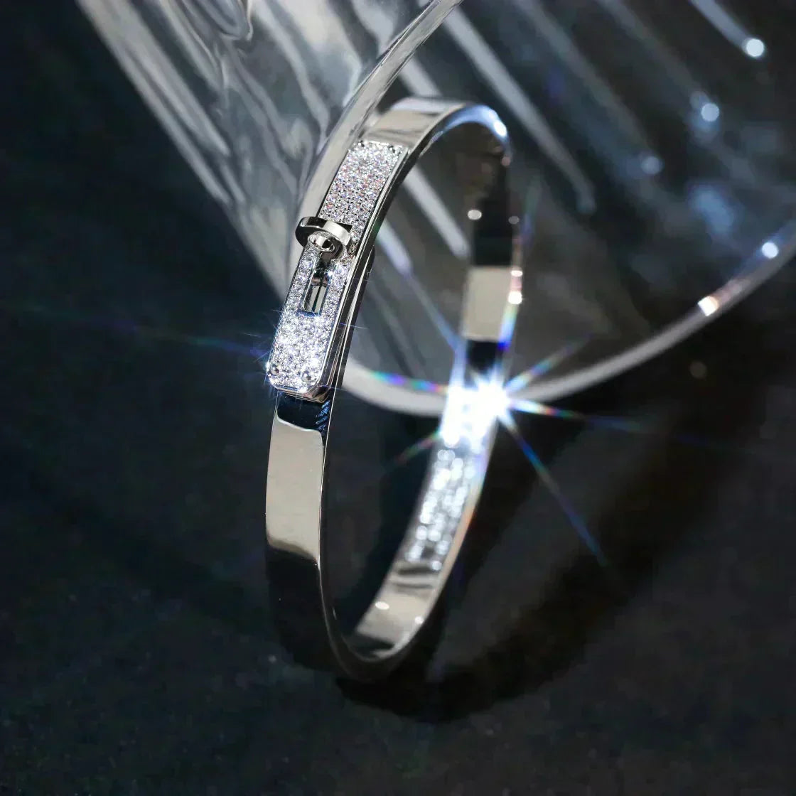 [Kincade Jewelery]KELLY SILVER DIAMOND BRACELET