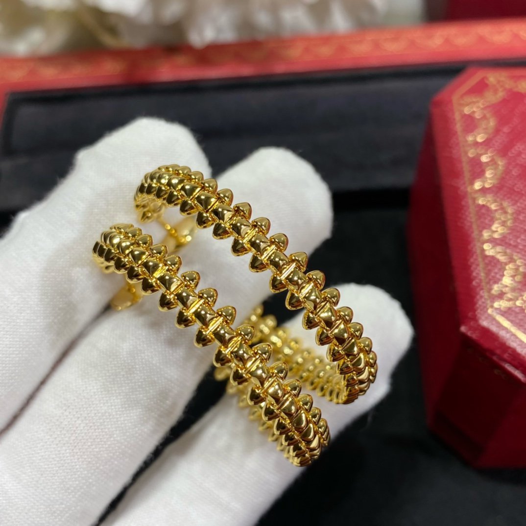 [Kincade Jewelery]CLASH LARGE HOOP EARRINGS