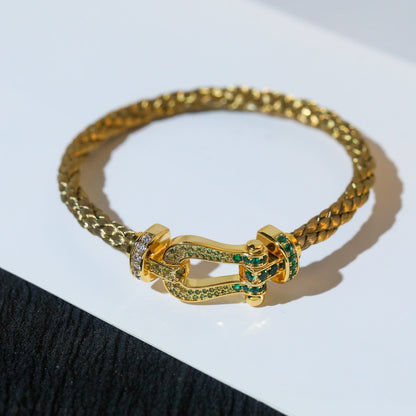 [Kincade Jewelery]FORCE 10 GOLD GREEN DIAMOND PAVED