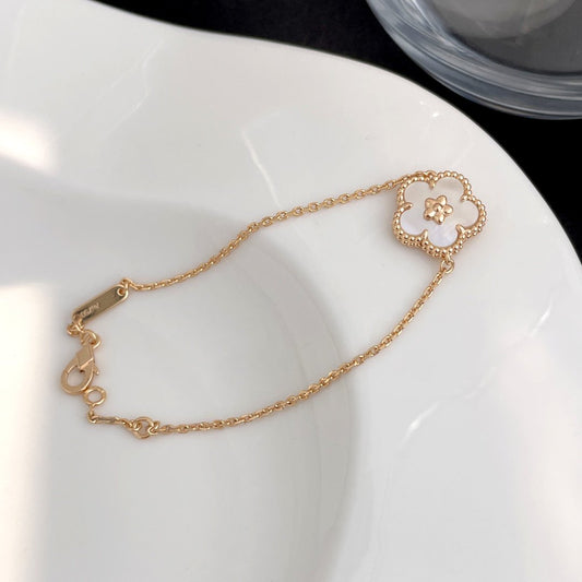 [Kincade Jewelery]LUCKY SPRING ROSE GOLD MOP BRACELET