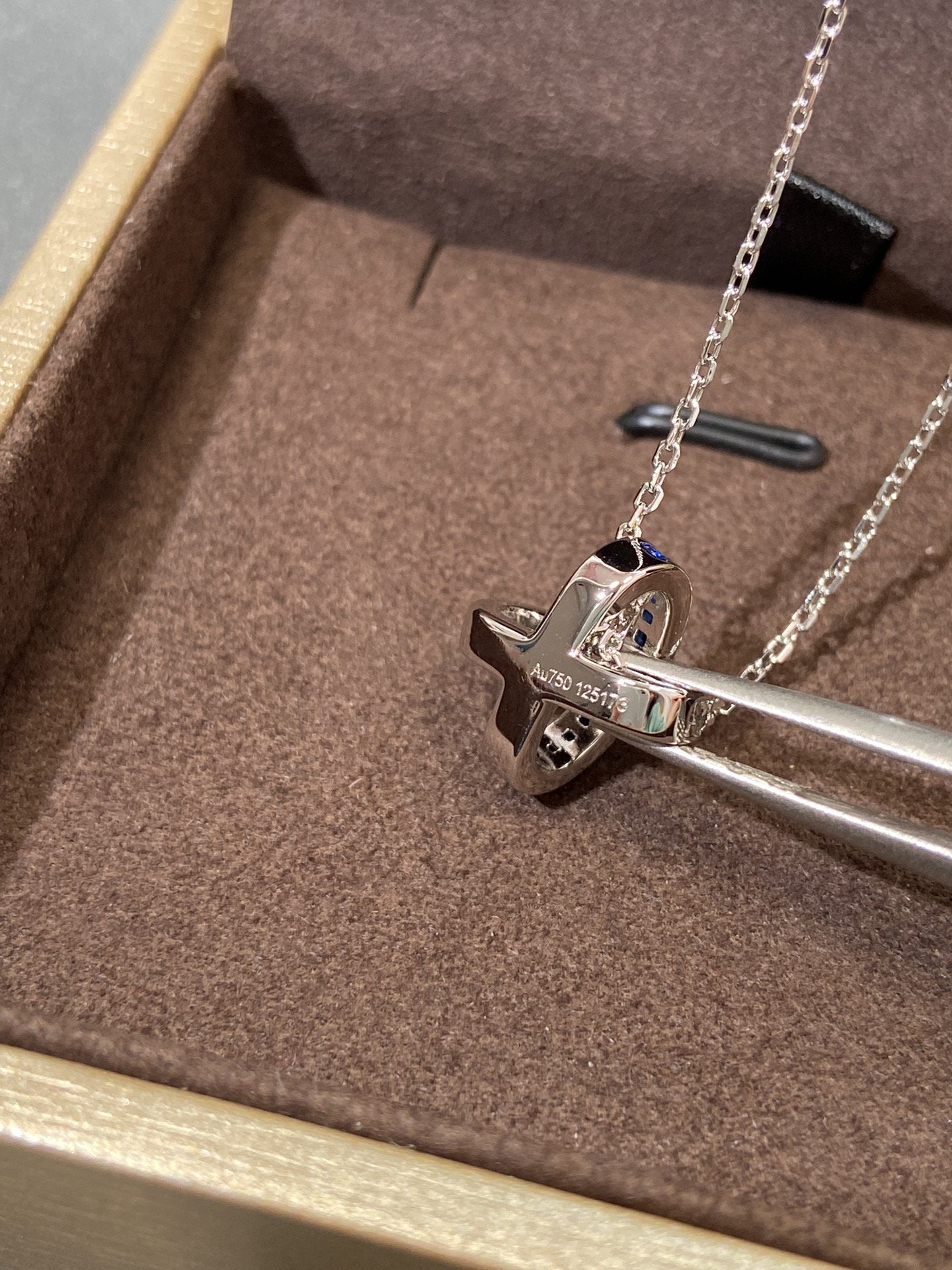 [Kincade Jewelery]LIENS DIAMOND SILVER NECKLACE