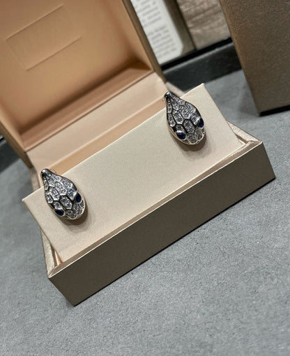 [Kincade Jewelery]SERPENT DIAMOND STUD EARRINGS