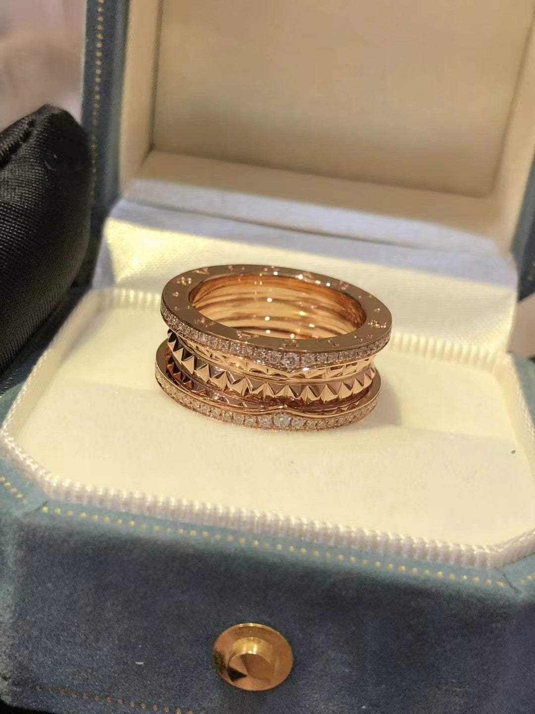 [Kincade Jewelery]ZERO 1 ROCK DIAMOND PINK GOLD