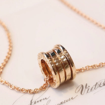 [Kincade Jewelery]ZERO 1 PINK GOLD NECKLACE