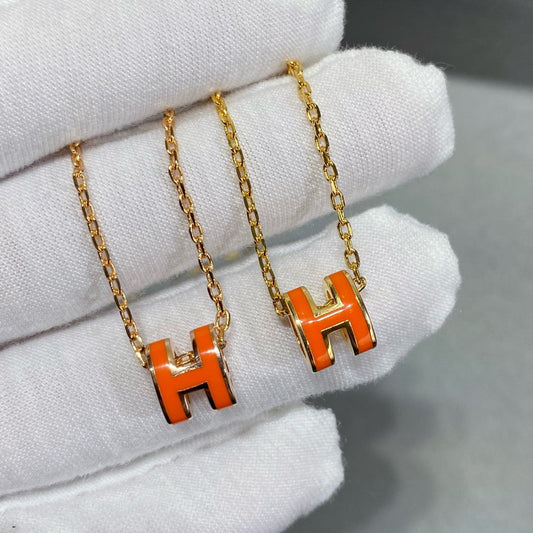 [Kincade Jewelery]MINI POP H NECKLACE