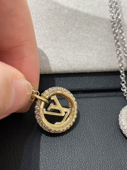 [Kincade Jewelery]BY NIGHT DIAMOND PAVED NECKLACE