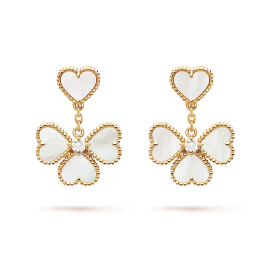 [Kincade Jewelery]Kincade SWEET WHITE MOP EARRINGS