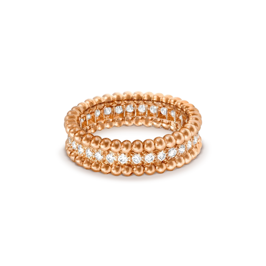[Kincade Jewelery]PERLEE DIAMOND ROSE GOLD RING