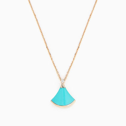 [Kincade Jewelery]DREAM NECKLACE TURQUOISE PINK GOLD