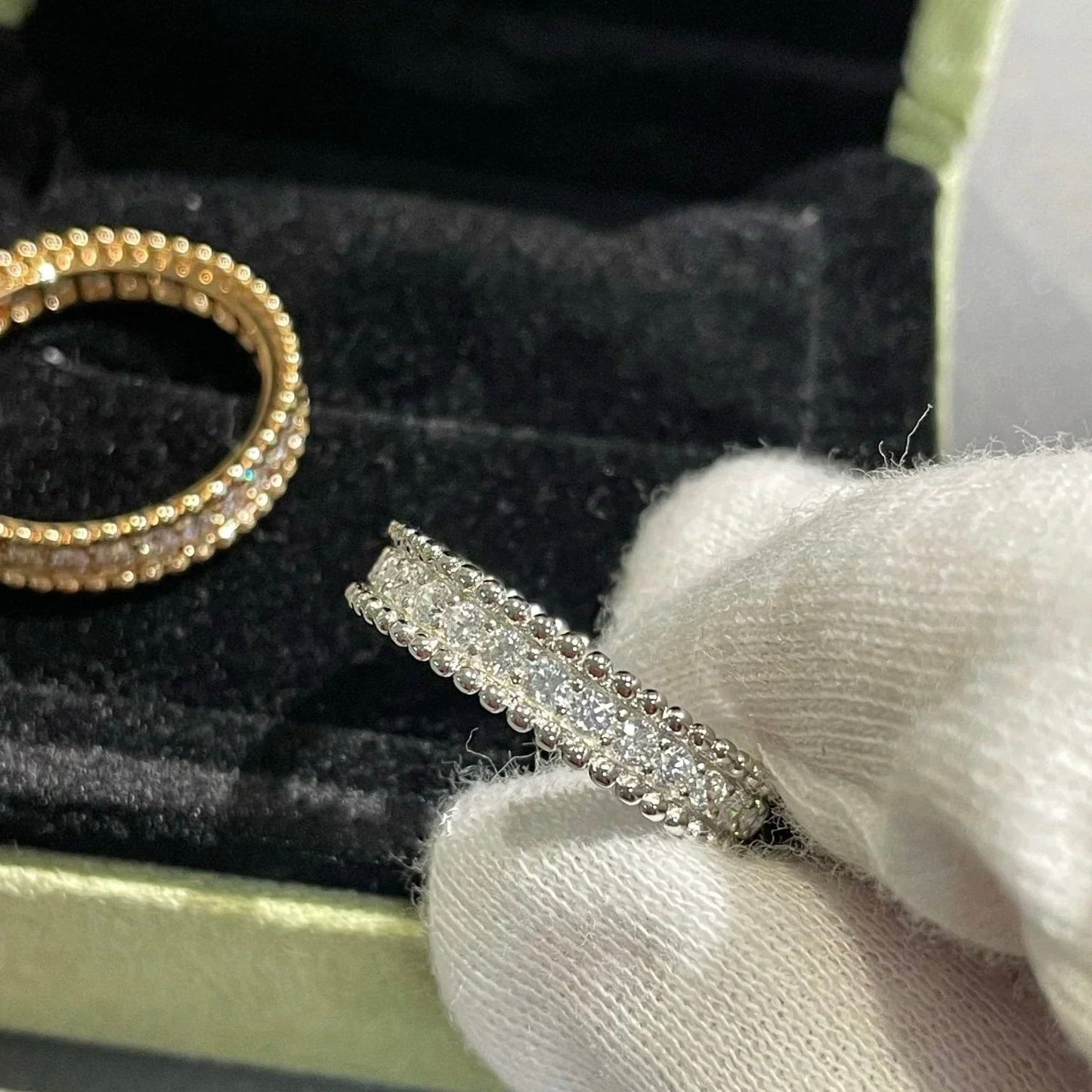 [Kincade Jewelery]PERLEE DIAMOND ROSE GOLD RING