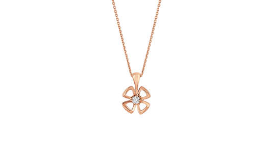 [Kincade Jewelery]FIOREVER NECKLACE DIAMOND CENTER