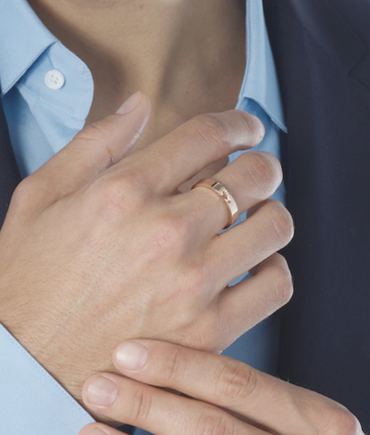 [Kincade Jewelery]ALLIANCE LIENS VIDENCE DIAMOND 4MM RING