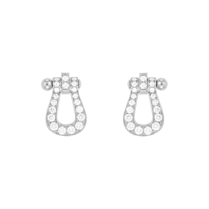 [Kincade Jewelery]FORCE 10 FULL DIAMOND STUD EARRINGS MINI MODEL
