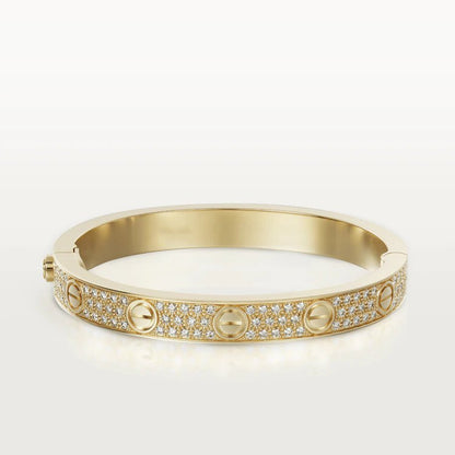 [Kincade Jewelery]LOVE BRACELET 6.1MM DIAMOND-PAVED