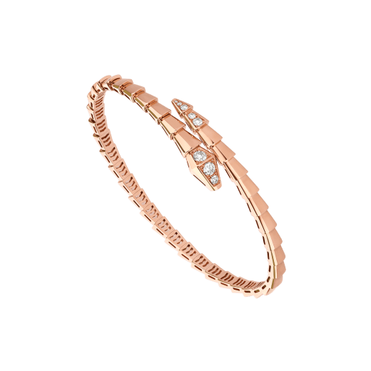 [Kincade Jewelery]SERPENTI BRACELET DIAMONDS PINK GOLD