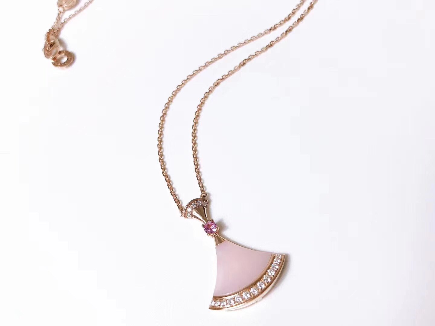 [Kincade Jewelery]DREAM NECKLACE PINK MOP DIAMOND