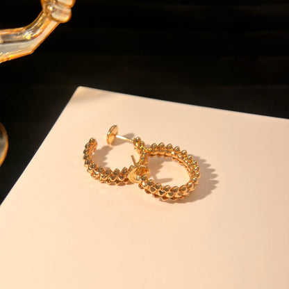 [Kincade Jewelery]CLASH SMALL HOOP EARRINGS