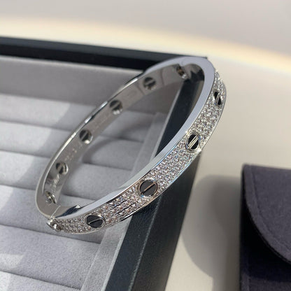 [Kincade Jewelery]LOVE BRACELET 6.1MM DIAMOND-PAVED CERAMIC