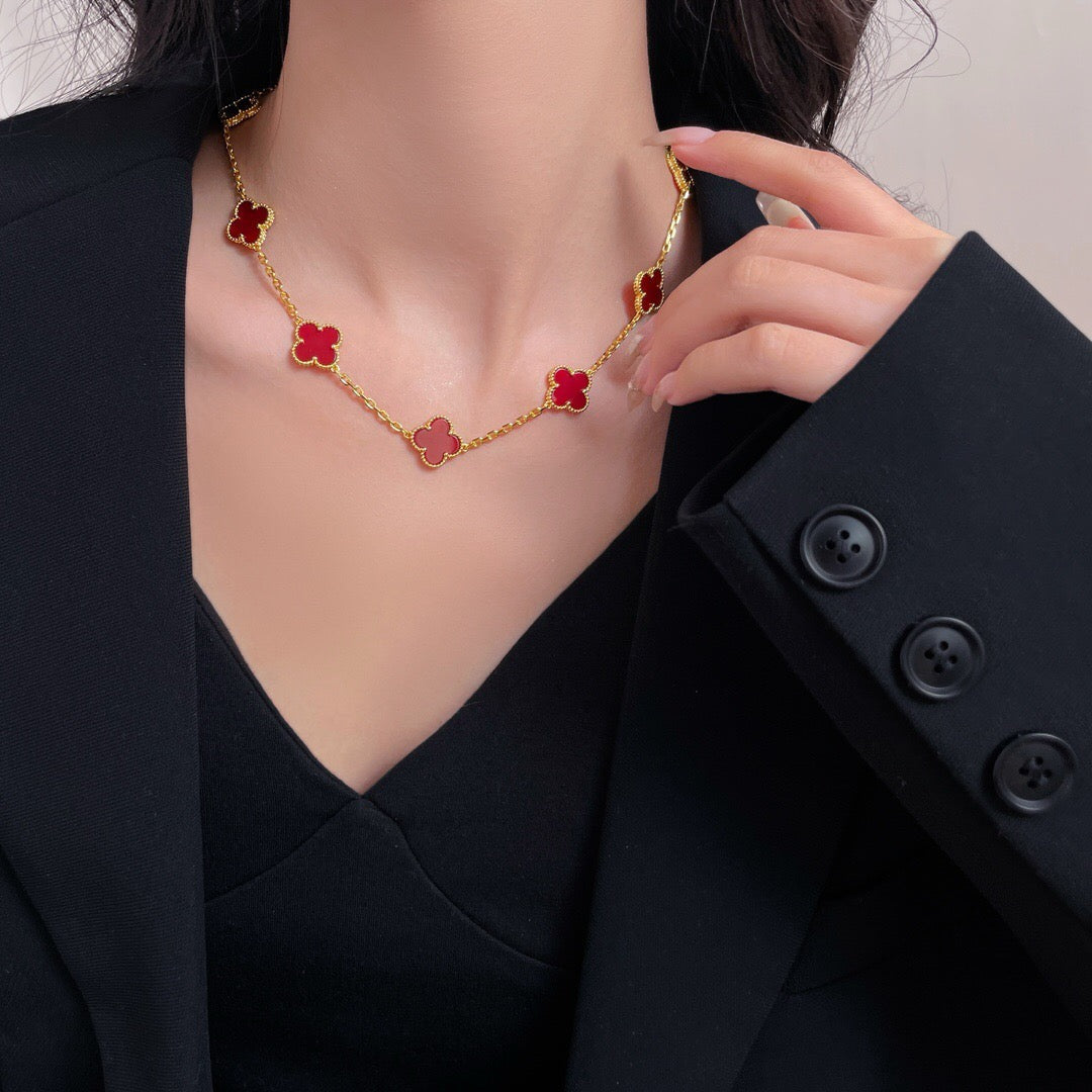 [Kincade Jewelery]KincadeS THE  10-MOTIFS CARNELIAN NECKLACE