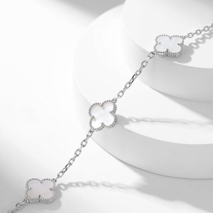 [Kincade Jewelery]KincadeS THE 10-MOTIFS WHITE MOTHER OF PEARL NECKLACE