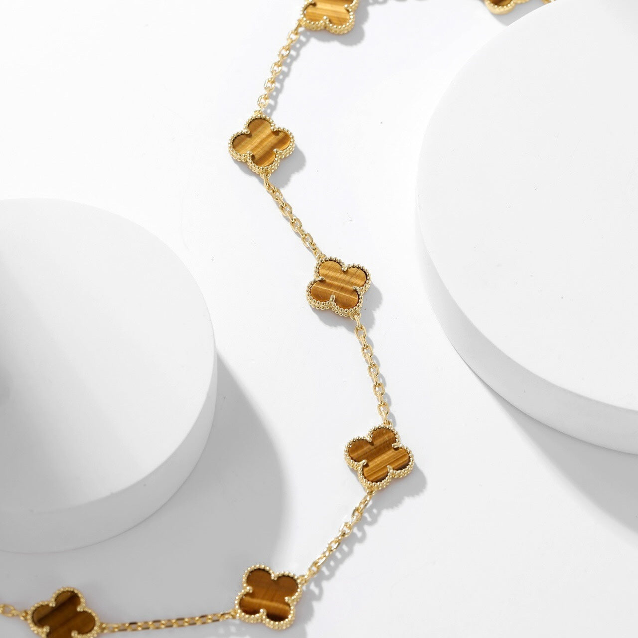 [Kincade Jewelery]KincadeS THE 10-MOTIFS TIGER EYE NECKLACE