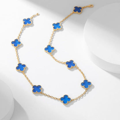 [Kincade Jewelery]KincadeS THE 10-MOTIFS BLUE AGATE NECKLACE