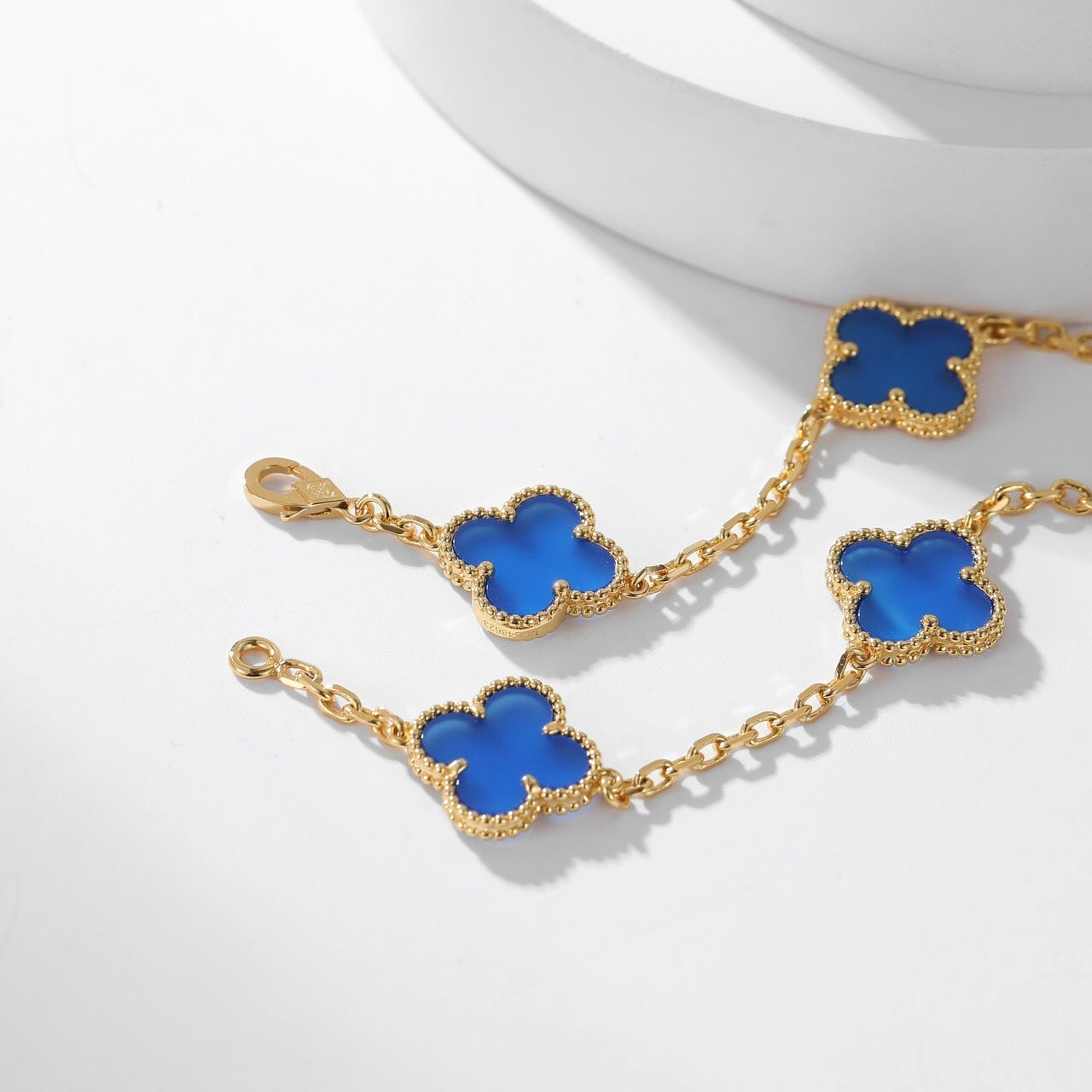 [Kincade Jewelery]KincadeS THE 10-MOTIFS BLUE AGATE NECKLACE