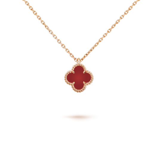 [Kincade Jewelery]Kincade MINI 9.5MM WHITE CARNELIANS NECKLACE