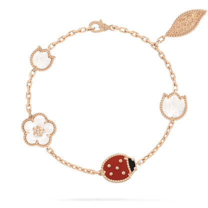 [Kincade Jewelery]LUCKY SPRING 5 MOTIF BRACELET
