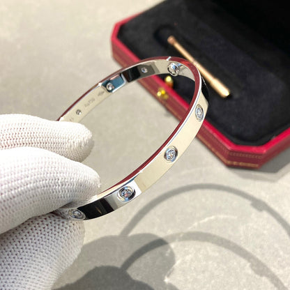 [Kincade Jewelery]LOVE BRACELET 6.1MM 10 DIAMONDS