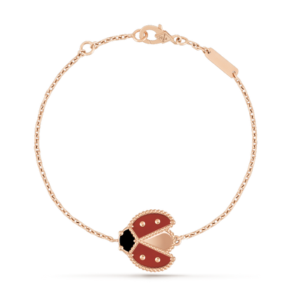 [Kincade Jewelery]LUCKY SPRING 1 MOTIF PINK GOLD BRACELET