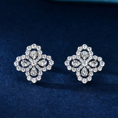 [Kincade Jewelery]LOOP EARRINGS FULL MOTIF DIAMOND 16MM