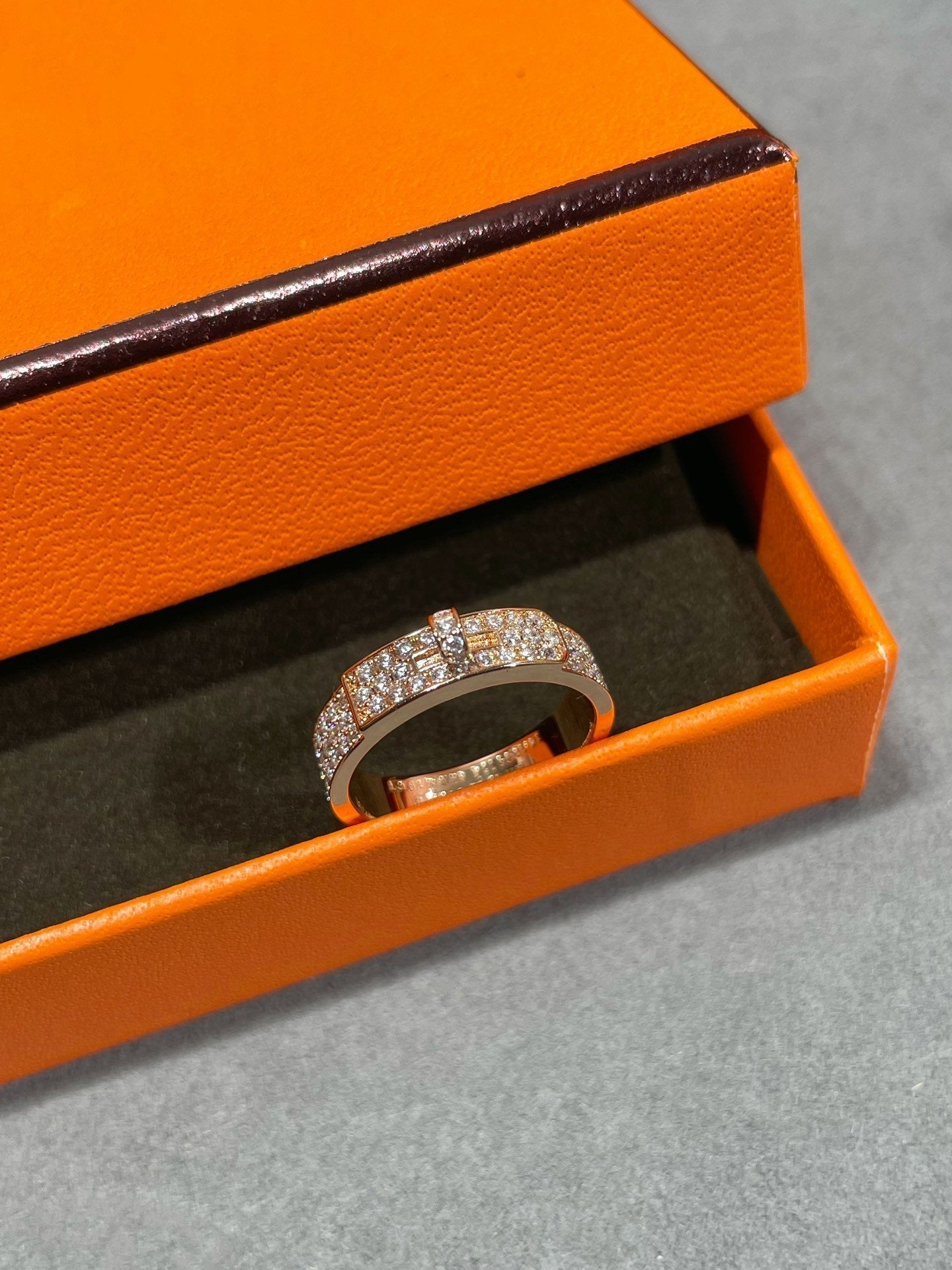 [Kincade Jewelery]KELLY PINK GOLD DIAMOND RING