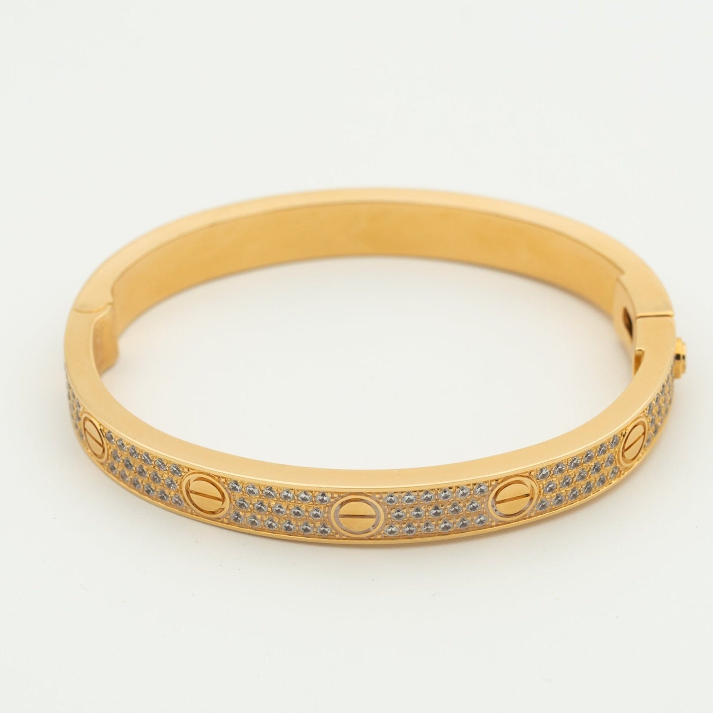 [Kincade Jewelery]LOVE BRACELET 6.1MM DIAMOND-PAVED