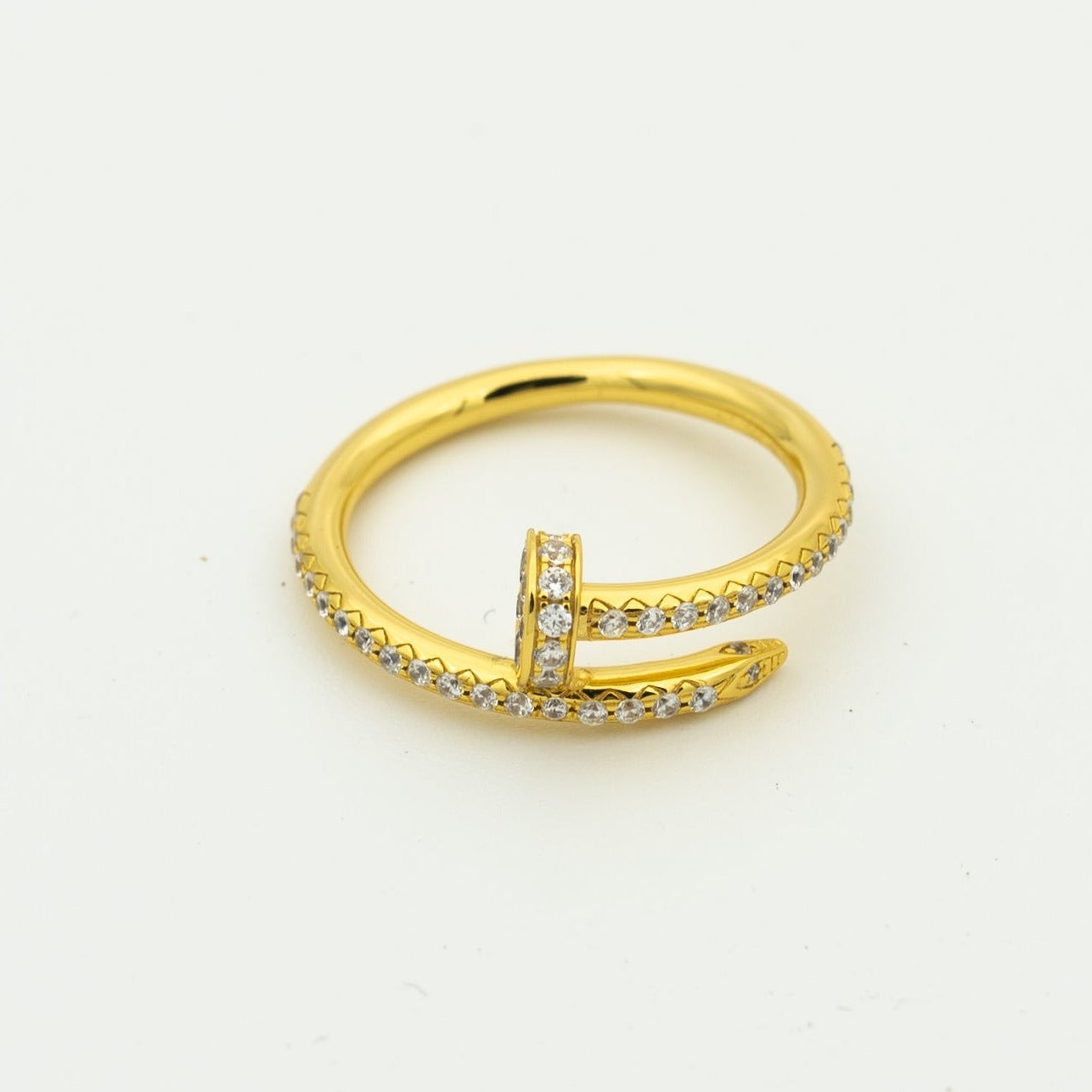 [Kincade Jewelery]JUSTE RING 1.8MM GOLD DIAMONDS