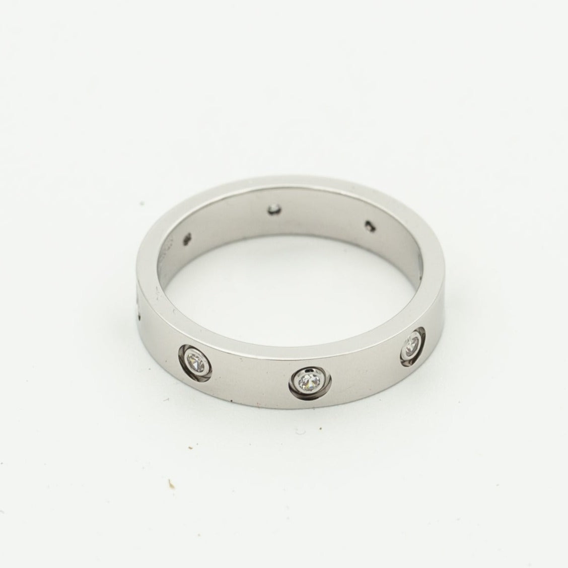 [Kincade Jewelery]LOVE RING 3.6MM 8 DIAMONDS