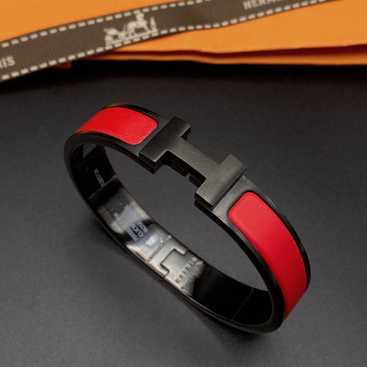 [Kincade Jewelery]CLIC HM SO BLACK RED BRACELET