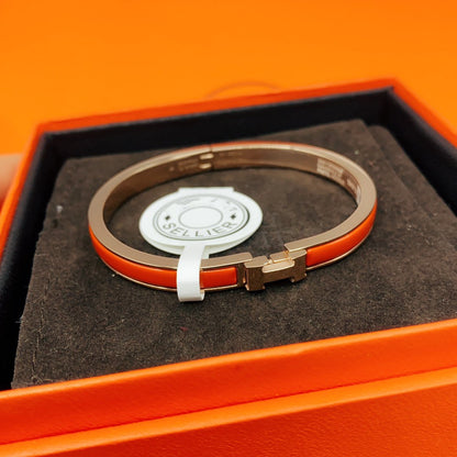 [Kincade Jewelery]CLASSIC HM CLIC RED 8MM ENAMEL BRACELET