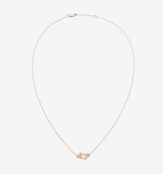 [Kincade Jewelery]FORCE 10 DIAMOND PINK GOLD NECKLACE MINI MODEL
