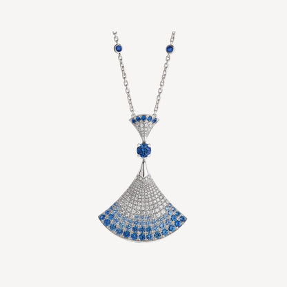 [Kincade Jewelery]DREAM NECKLACE AGATE SILVER DIAMOND